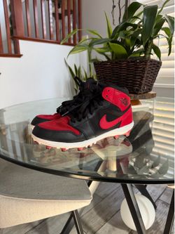 Jordan 1 breds cleats