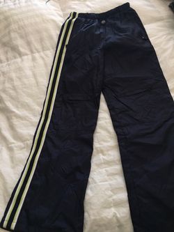 Little girls Size 10 fully lined sweat pants- Like New (great details)
