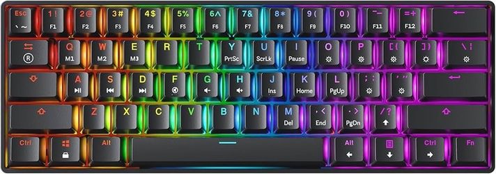 Gaming Keyboard illuminated GK61