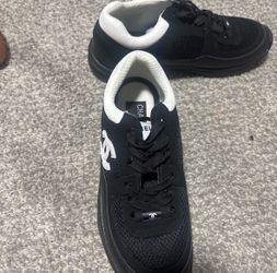Black Chanel shoes