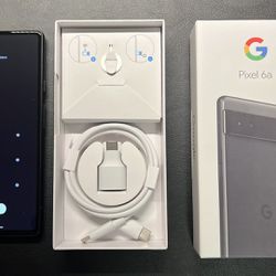 Unlocked Google Pixel 6a 5G Support Charcoal Color 