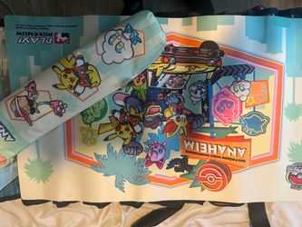 2025 Pokémon world championship playmat and holder