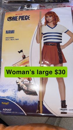 Netflix One Piece Nami Costume Women's Large