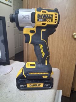 20v brushless xr 1/4 impact driver