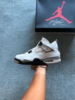 Jordan 4 Retro OG White Cement 2025