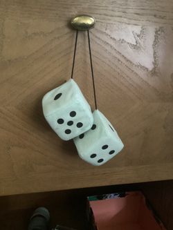 Plush Car Dice
