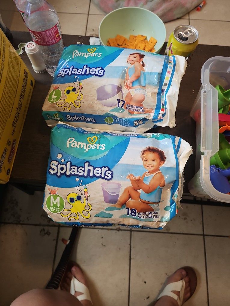 Pampers Splashers/water Diapers