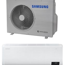 New Samsung WindFree 2.0e Wifi Mini Split Air Conditioner Single Zone System, 208-230V, In White