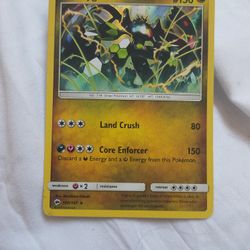 Zygarde Holo Pokemon Card Limited Edition Holographic