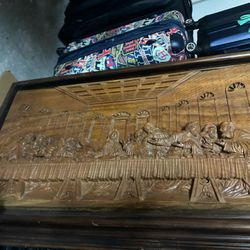 Solid Wood Last Supper