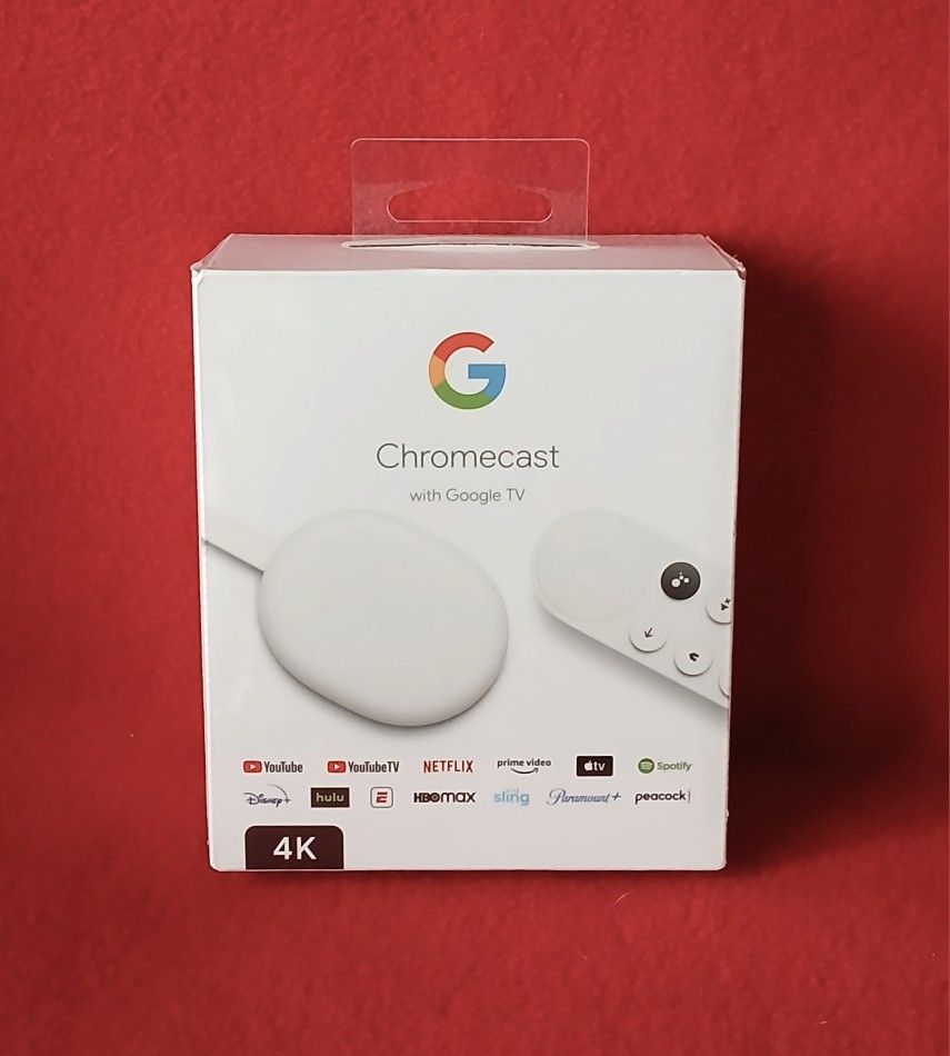 Google Chromecast with Google TV - 4K *NEW*