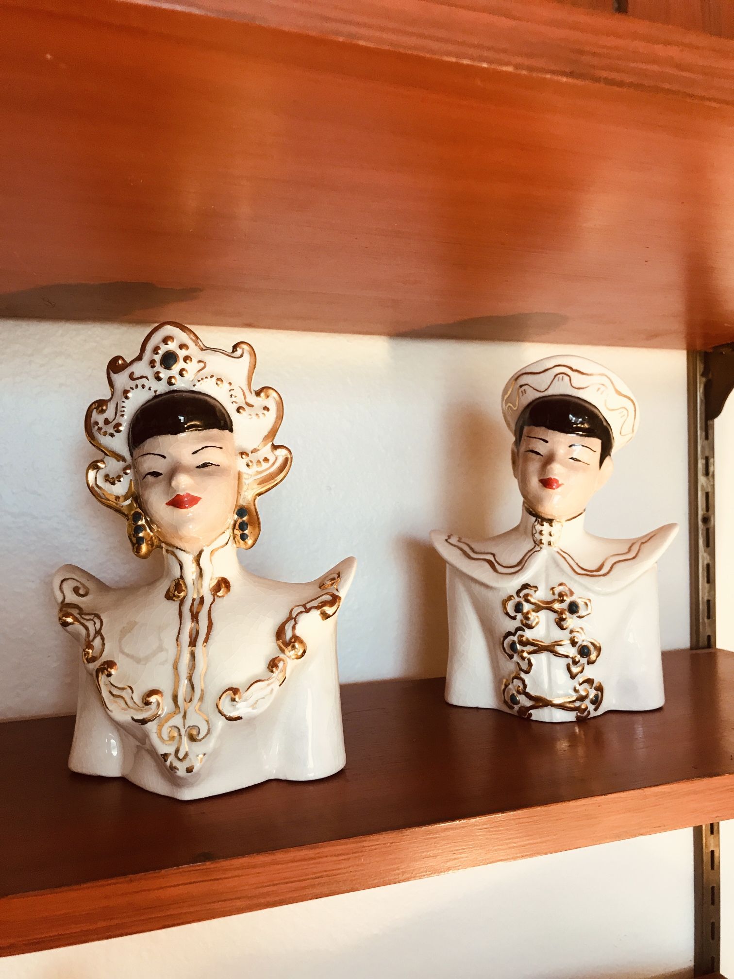 Asian Statuess Mid Century