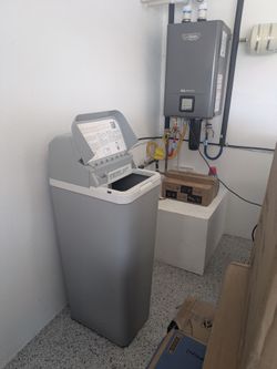 New water softener with warranty and setup