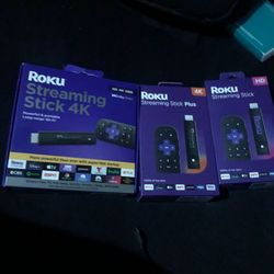 Roku streaming stick plus N Roku streaming stick 4k