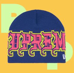 Supreme New Era Outline Beanie