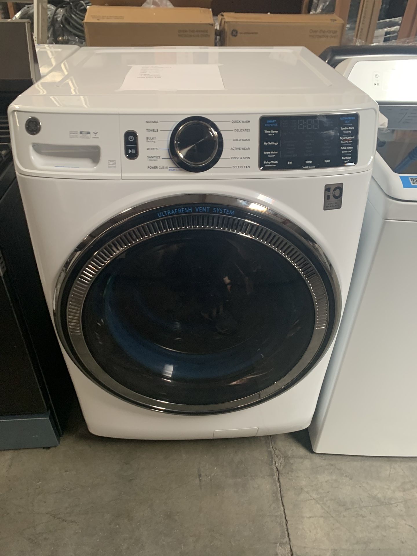 GE Washer Smart Brand New Open Box