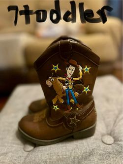 Toy Story Boots Toddler 7 shoes