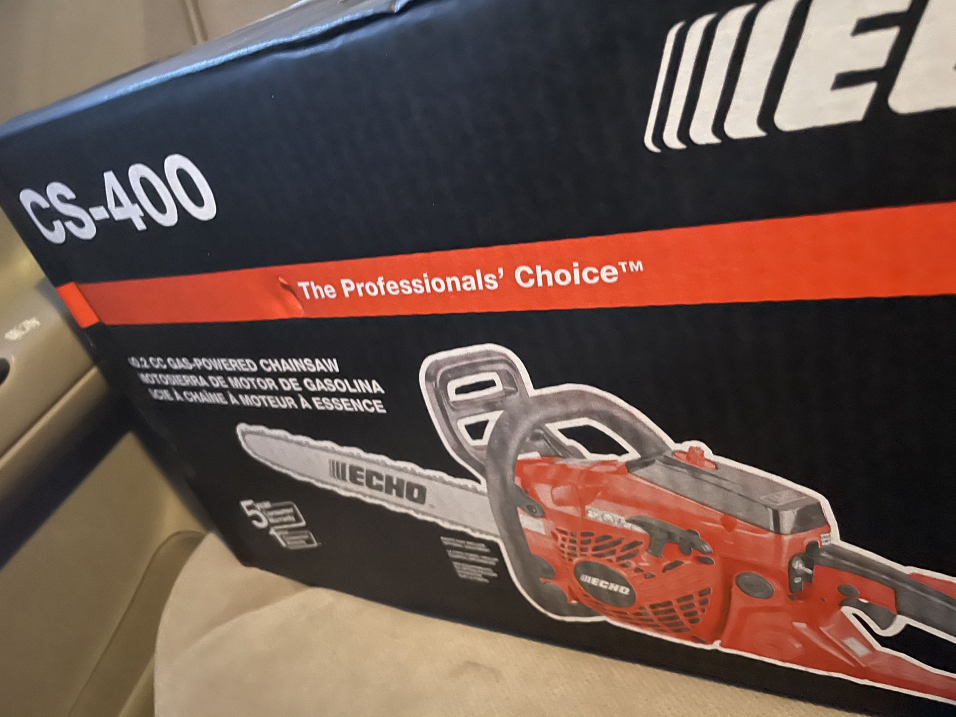 Echo Can-400 Chain Saw ~ Brand New 