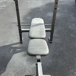 Golds gym xr 6.1 weight bench with leg extension 