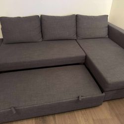 IKEA Friheten Sleeper Sectional Sofa – Dark 