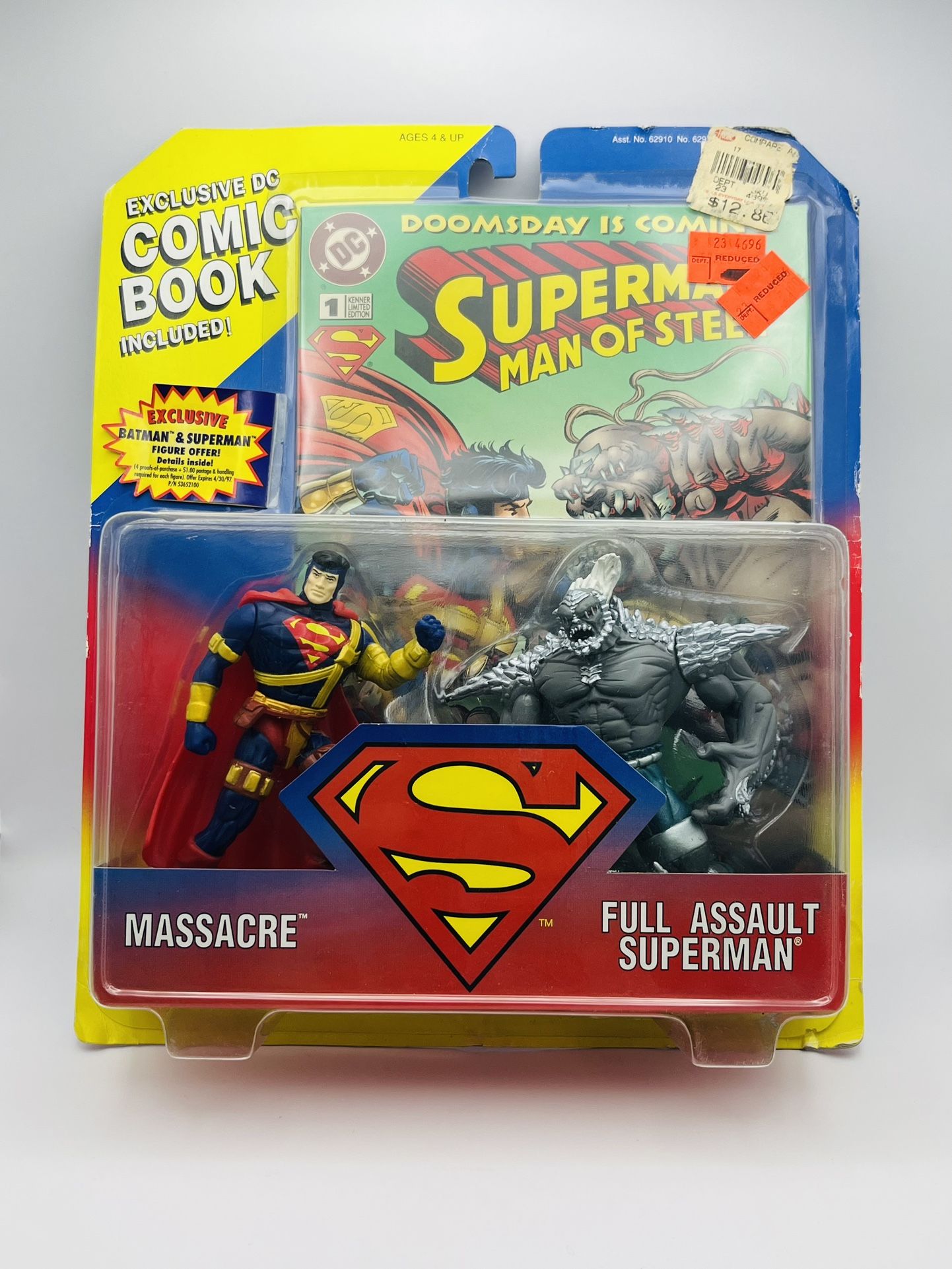 1996 Kenner Superman V Doomsday