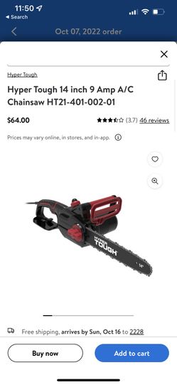 Hyper Tough chainsaw