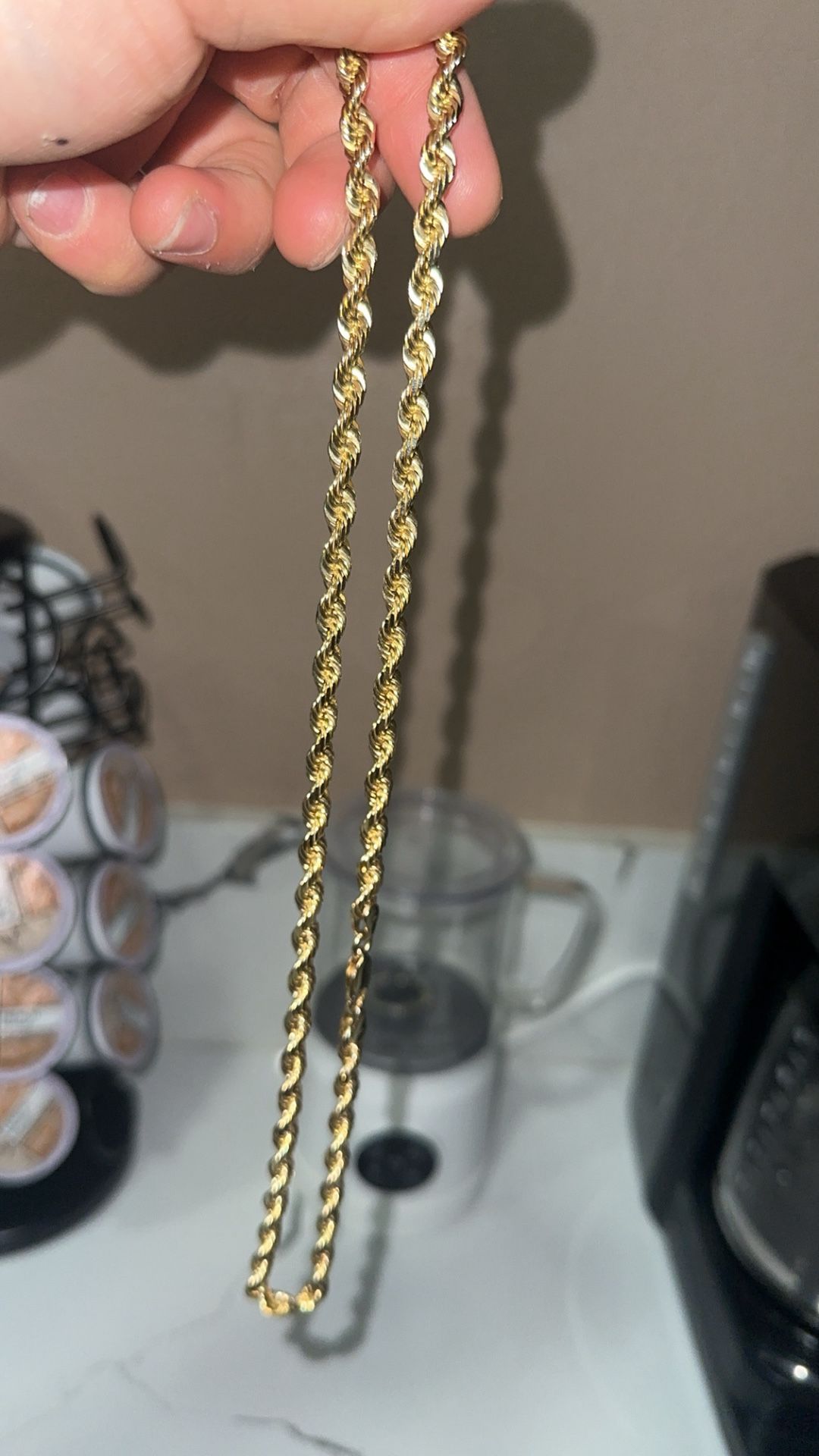14K Gold Rope Chain