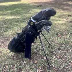 Full Set Of Golf Clubs And Bag