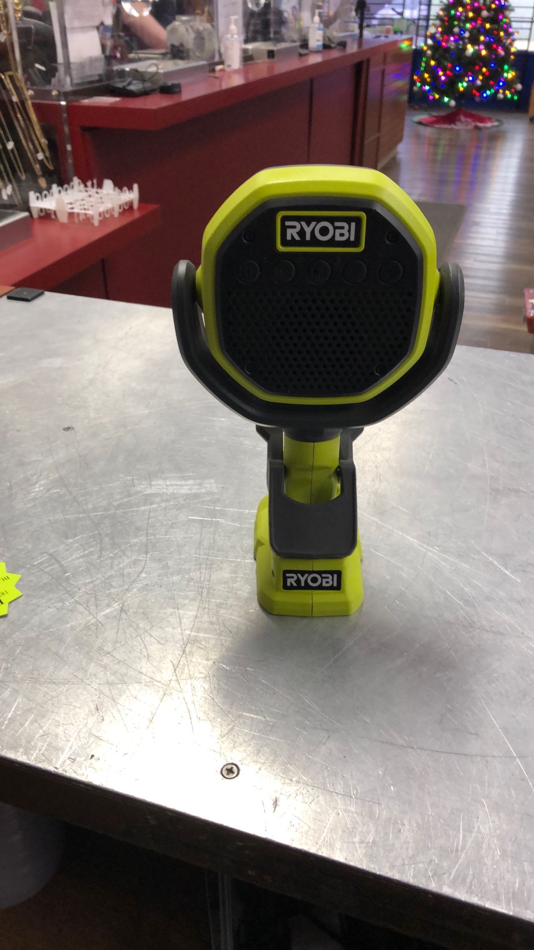 1003 Ryobi PCL615 18v Lithium Ion Portable Bluetooth Speaker (Tool Only) 539547