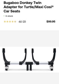 Bugaboo Donkey car seat adapter – Tiny Library
