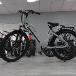 *New* TREKCRAZE T700 Step Through Commuter E-Bike