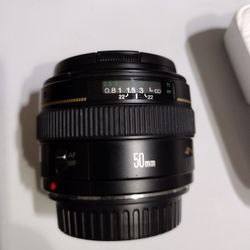 Canon EF 50mm 1.4 Lens