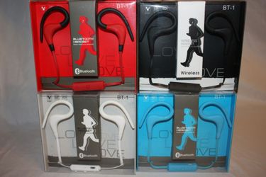 Bluetooth wireless headphones/earphones rechargeable