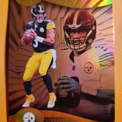 NM-MT 2024 Panini Illusions Russell Wilson Bronze Foil Trading Card #74 SP /75
