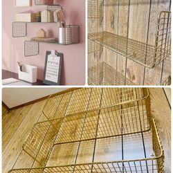 Rare color Gold IKEA SVENSHULT Set of 3