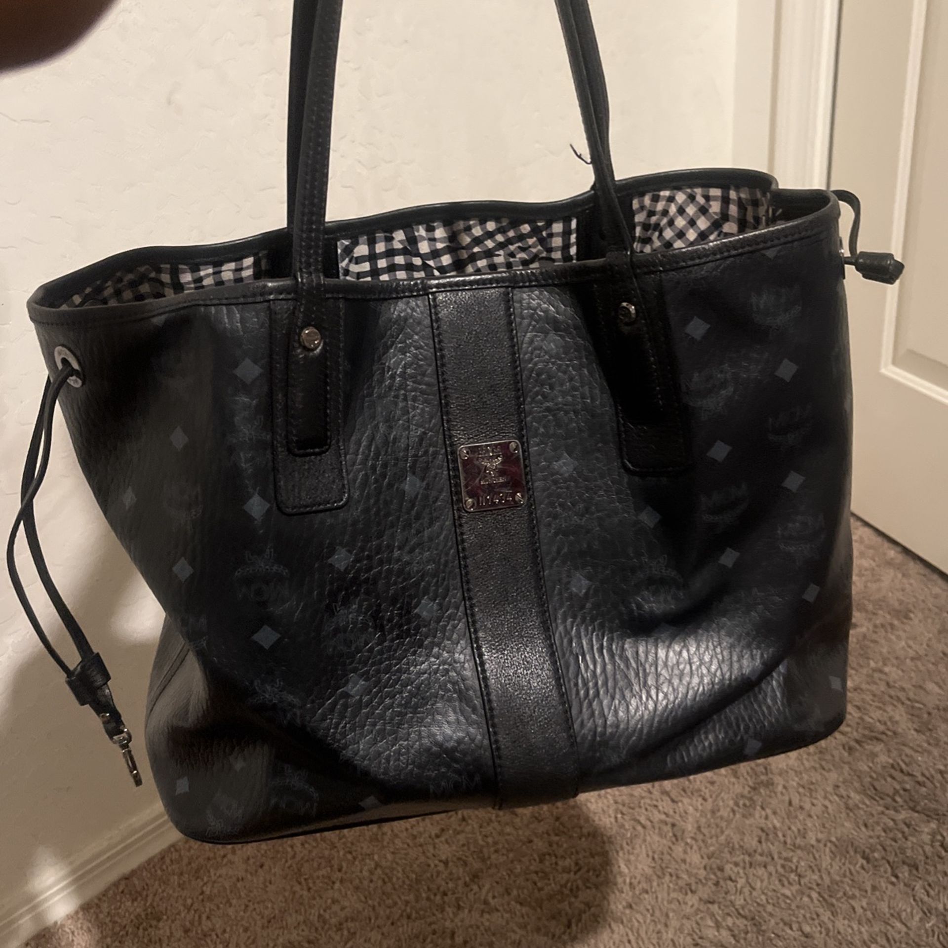 Reversible MCM Tote Bag