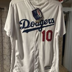 On Field Dodgers Jersey 2016 Justin Turner!! Xxl 
