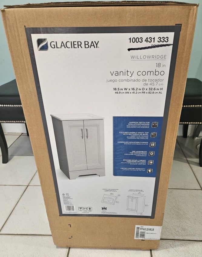 Vanity New Never Opened