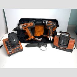 Ridgid Drill Set