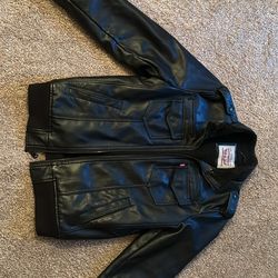 Levi’s Black Leather Jacket