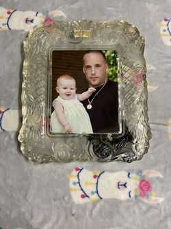 Solid Crystal Mikasa Timeless Love Picture Frame (Made In Germany)