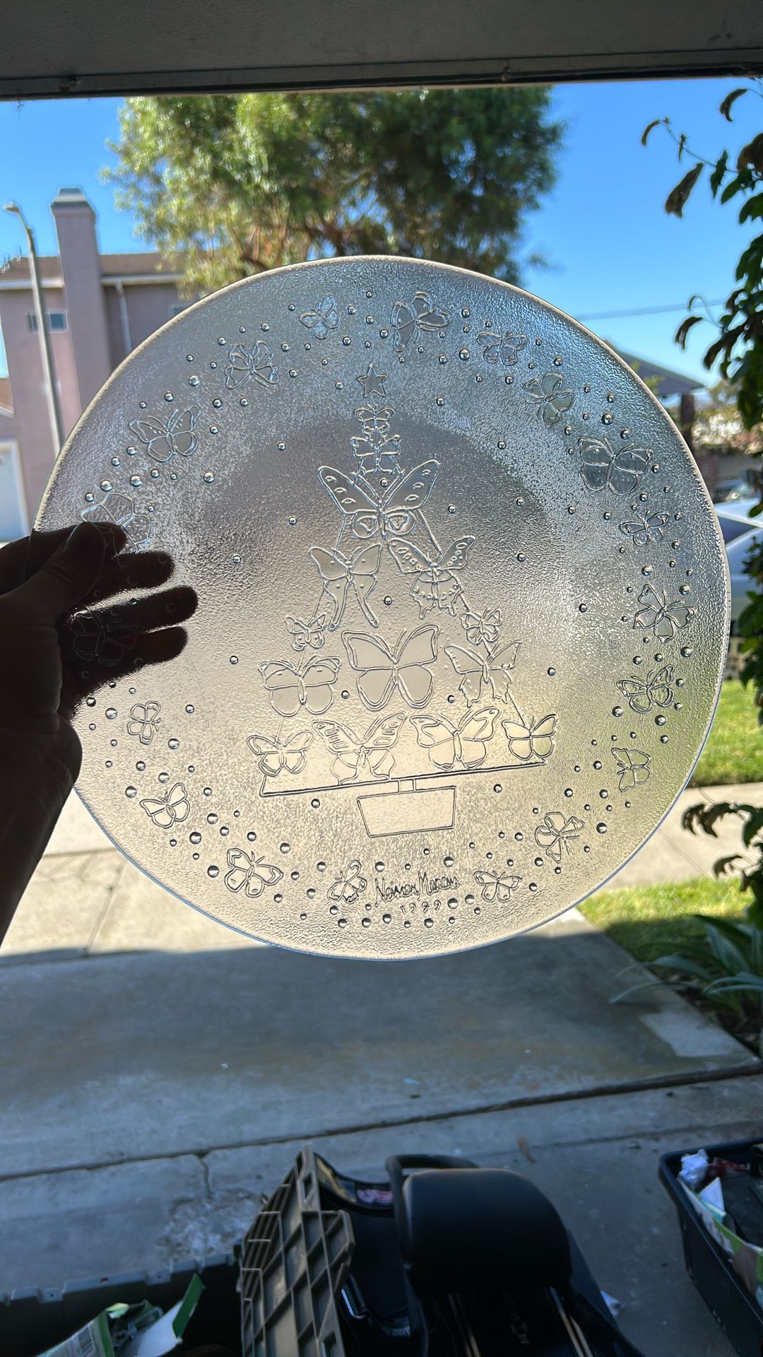 Neiman Marcus Christmas Serving Dish