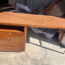 MID CENTURY DESK 