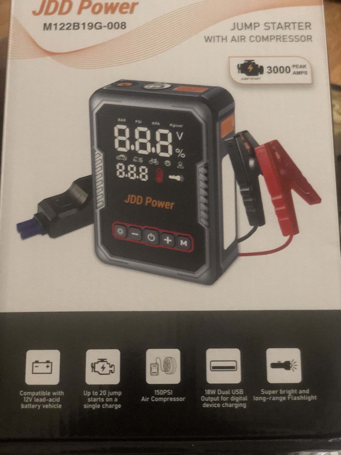 Brand New JDD POWER STARTER With Air Pump