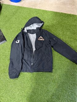 WA Acers #3 Black Zip-Up Hooded Jacket