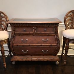 American Signature Chest, Stools and Table