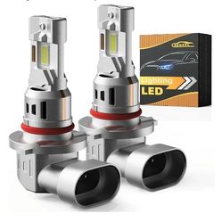 9005/HB3 Light Bulbs,Super Bright 6500K Cool White, Direct Replacement for Halogen Bulbs,High Visibility,70000H Lifespan, No Flicker