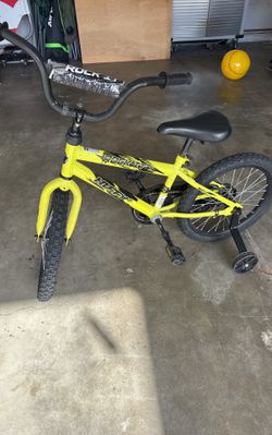 Huffy Rock It 18 Inch Bike With Training Wheels$20