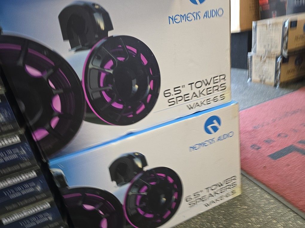 Nemesis Audio TOWER Speakers 6 4"