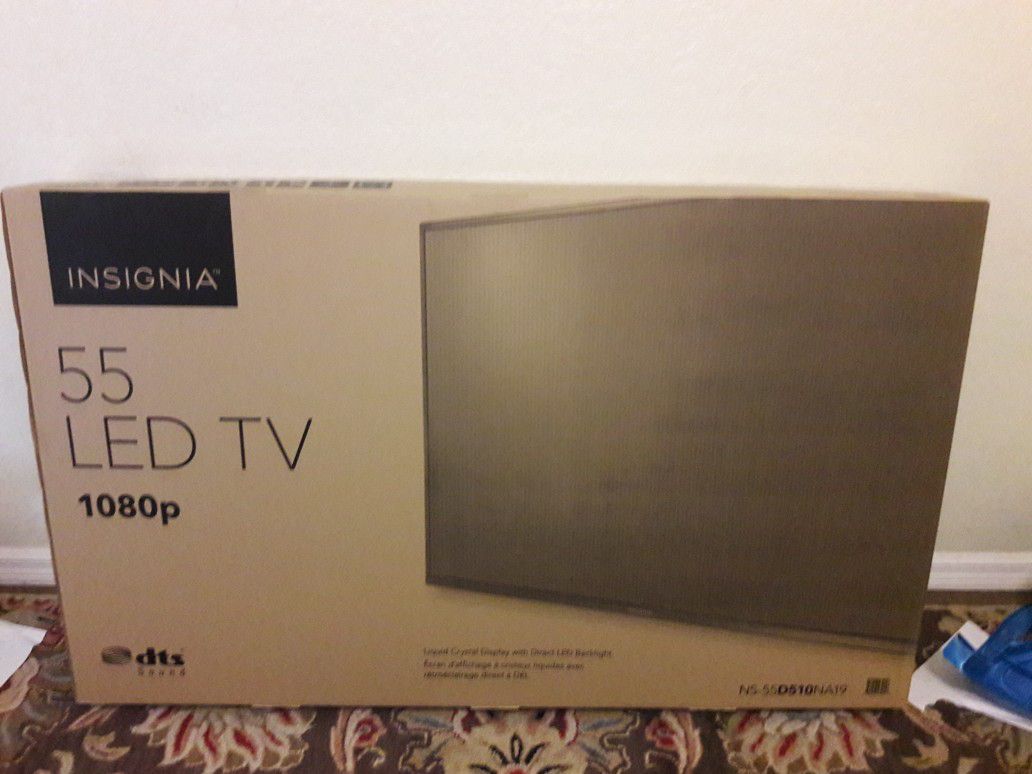 Insignia 55" 1080p LED HDTV ~Brand New~